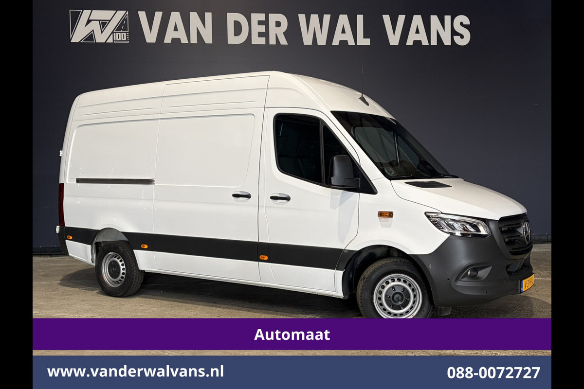 Mercedes-Benz Sprinter 317 CDI 170pk 9G-Tronic Automaat L2H2 Euro6 Airco | Camera | Navigatie | LED | Cruisecontrol | Stoelverwarming Chauffeursstoel, Parkeersensoren, Bijrijdersbank