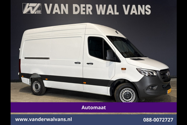 Mercedes-Benz Sprinter 317 CDI 170pk 9G-Tronic Automaat L2H2 Euro6 Airco | Camera | Navigatie | LED | Cruisecontrol | Stoelverwarming Chauffeursstoel, Parkeersensoren, Bijrijdersbank
