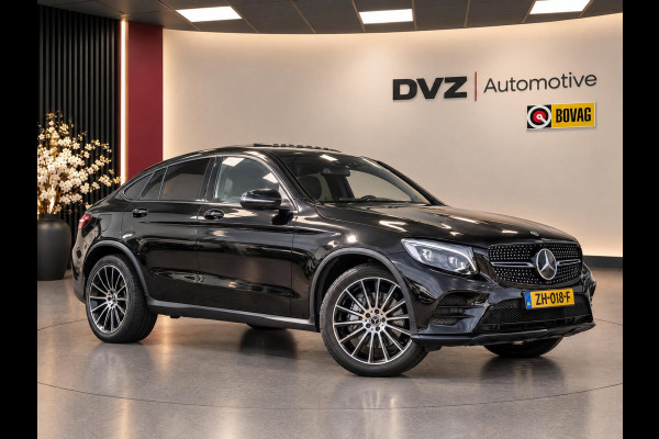 Mercedes-Benz GLC Coupé 350e 4MATIC Premium Plus AMG Night | Luchtvering | Burmester | Pano | Ventilatie