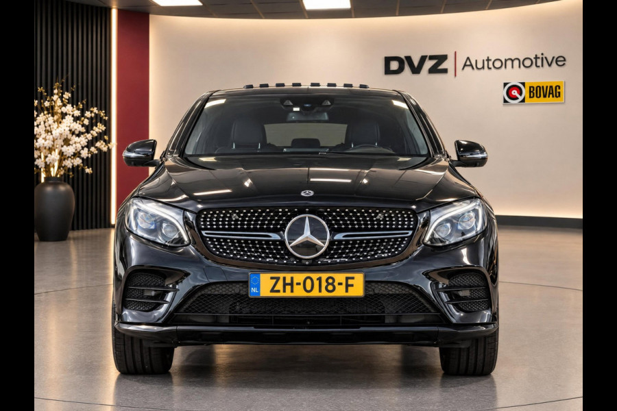 Mercedes-Benz GLC Coupé 350e 4MATIC Premium Plus AMG Night | Luchtvering | Burmester | Pano | Ventilatie