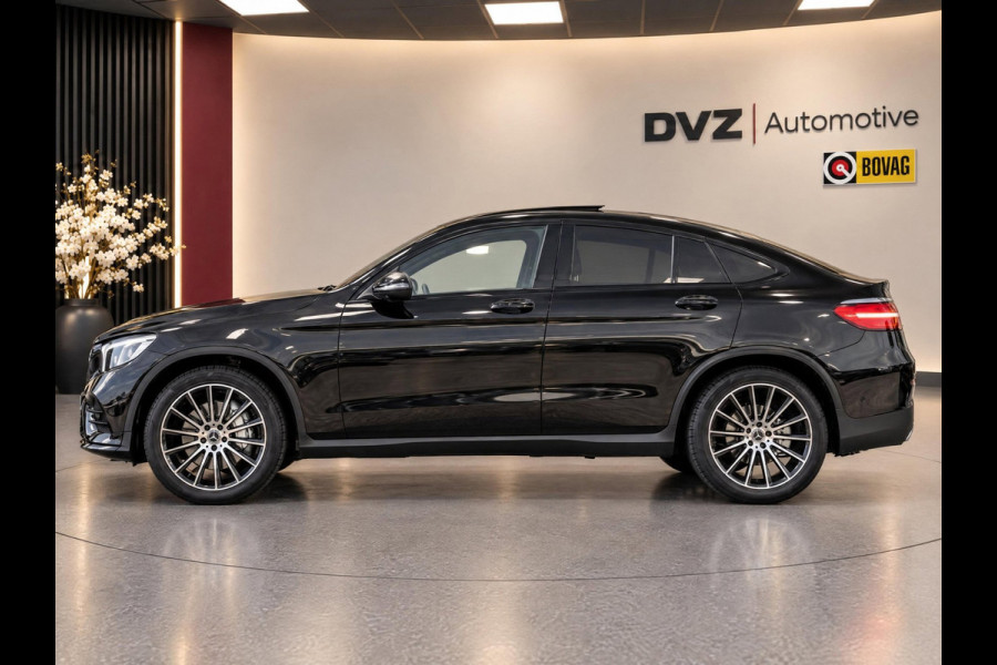 Mercedes-Benz GLC Coupé 350e 4MATIC Premium Plus AMG Night | Luchtvering | Burmester | Pano | Ventilatie