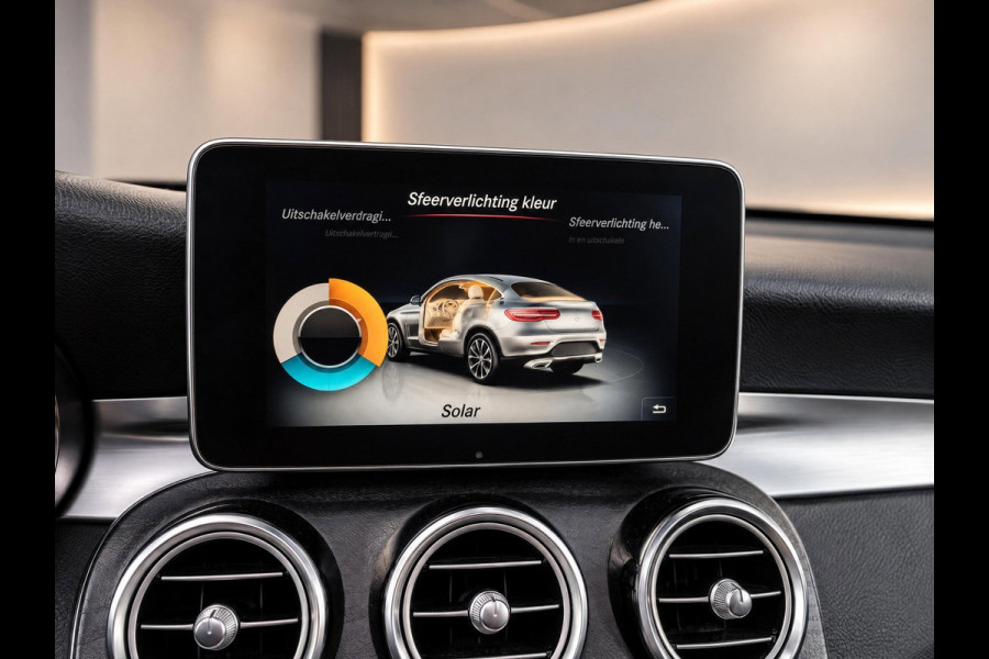 Mercedes-Benz GLC Coupé 350e 4MATIC Premium Plus AMG Night | Luchtvering | Burmester | Pano | Ventilatie
