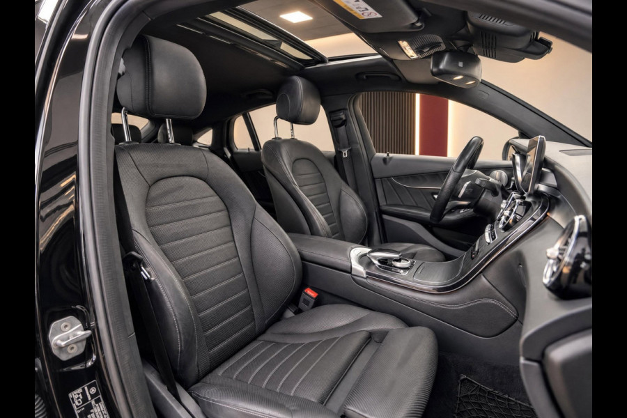 Mercedes-Benz GLC Coupé 350e 4MATIC Premium Plus AMG Night | Luchtvering | Burmester | Pano | Ventilatie