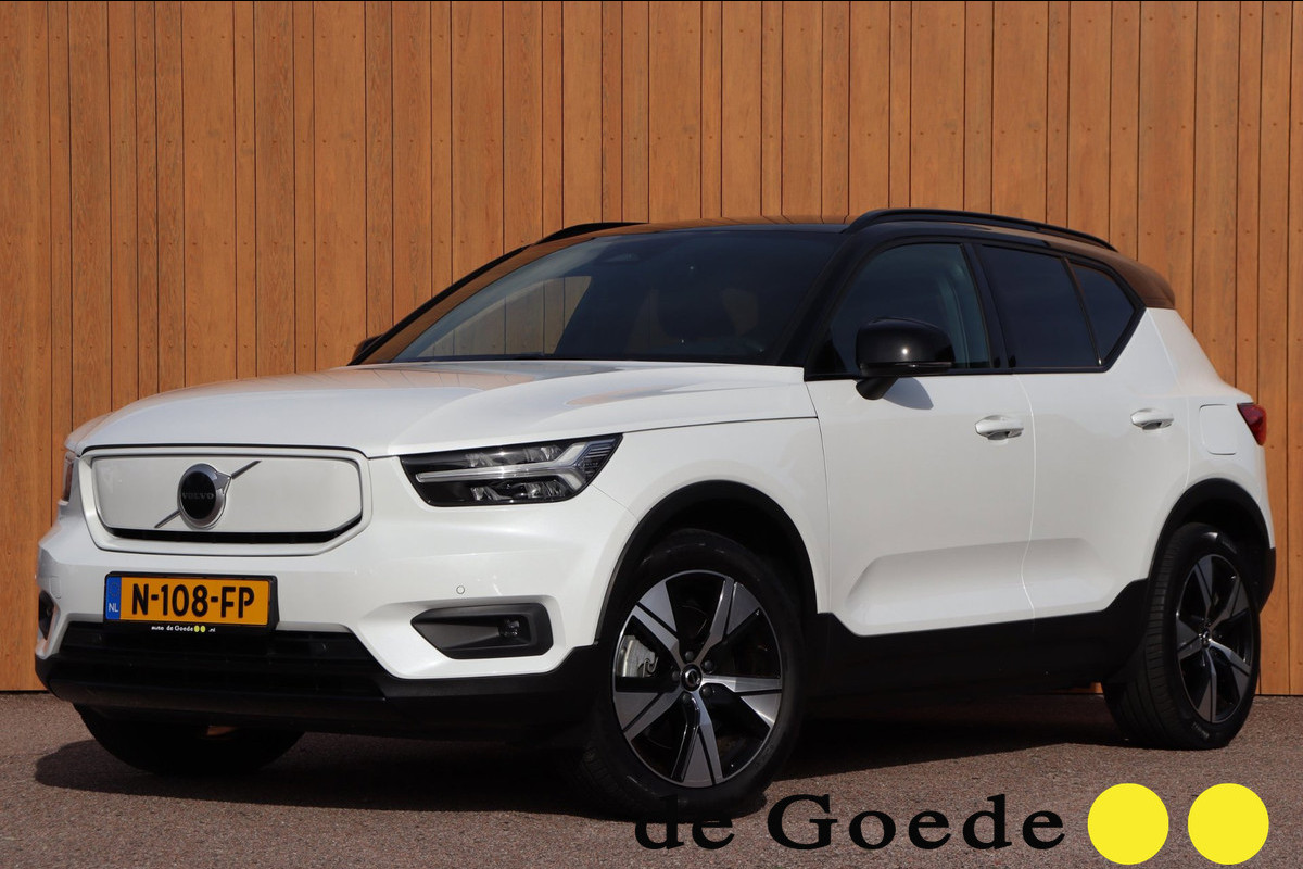Volvo XC40 Recharge P8 AWD R-Design Org.NL Parelmoer el.trekhaak leer+vw el.klep camera SOH 91,64%