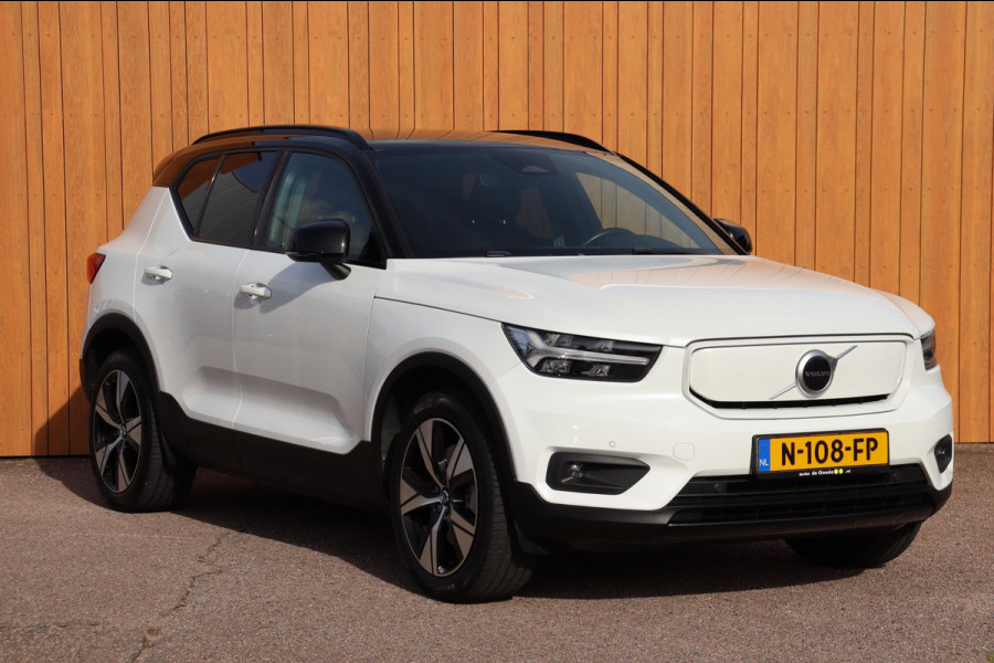 Volvo XC40 Recharge P8 AWD R-Design Org.NL Parelmoer el.trekhaak leer+vw el.klep camera SOH 91,64%