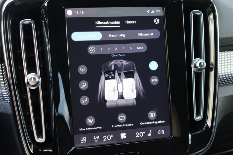 Volvo XC40 Recharge P8 AWD R-Design Org.NL Parelmoer el.trekhaak leer+vw el.klep camera SOH 91,64%