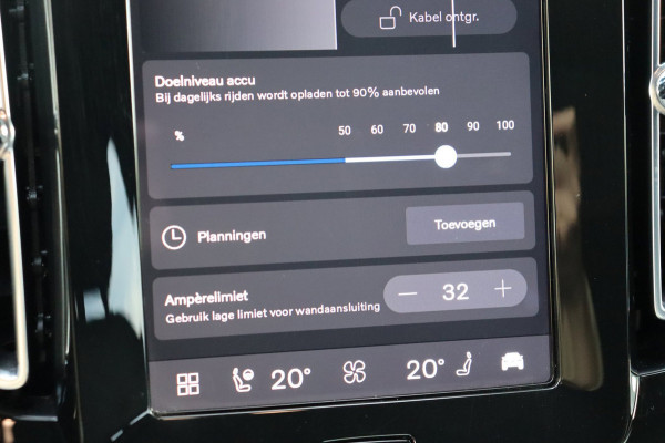 Volvo XC40 Recharge P8 AWD R-Design Org.NL Parelmoer el.trekhaak leer+vw el.klep camera SOH 91,64%