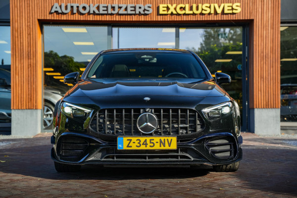 Mercedes-Benz A-Klasse AMG 45 S 4MATIC+ Burmester Aero Schaalstoelen 360 Camera Memory Stoelen HUD 422PK!