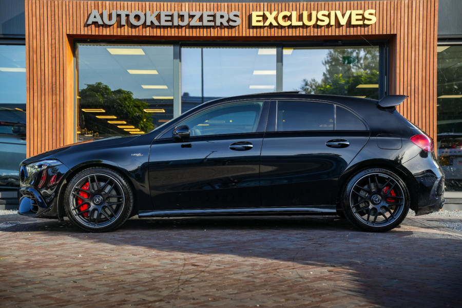 Mercedes-Benz A-Klasse AMG 45 S 4MATIC+ Burmester Aero Schaalstoelen 360 Camera Memory Stoelen HUD 422PK!