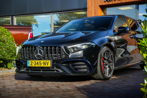 Mercedes-Benz A-Klasse AMG 45 S 4MATIC+ Burmester Aero Schaalstoelen 360 Camera Memory Stoelen HUD 422PK!
