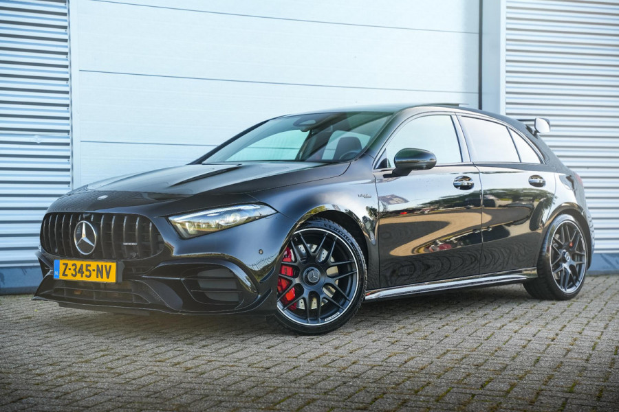 Mercedes-Benz A-Klasse AMG 45 S 4MATIC+ Burmester Aero Schaalstoelen 360 Camera Memory Stoelen HUD 422PK!