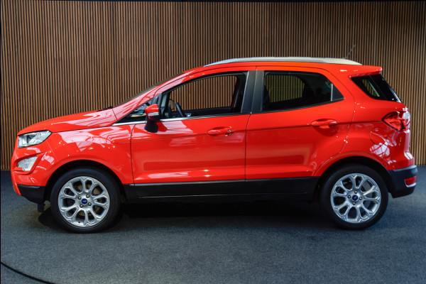 Ford EcoSport 1.0 EcoBoost Titanium Leer Navi PDC Climate C. LM velgen BTW auto