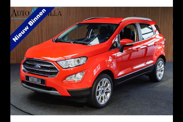 Ford EcoSport 1.0 EcoBoost Titanium Leer Navi PDC Climate C. LM velgen BTW auto