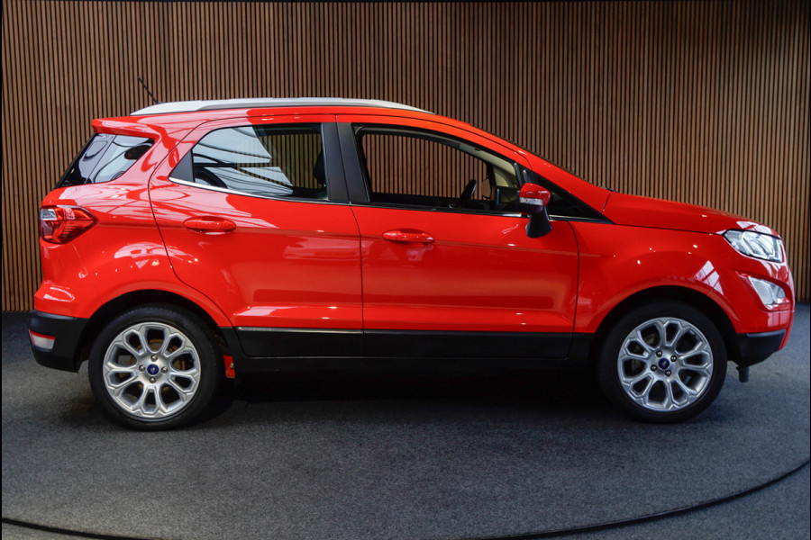 Ford EcoSport 1.0 EcoBoost Titanium Leer Navi PDC Climate C. LM velgen BTW auto
