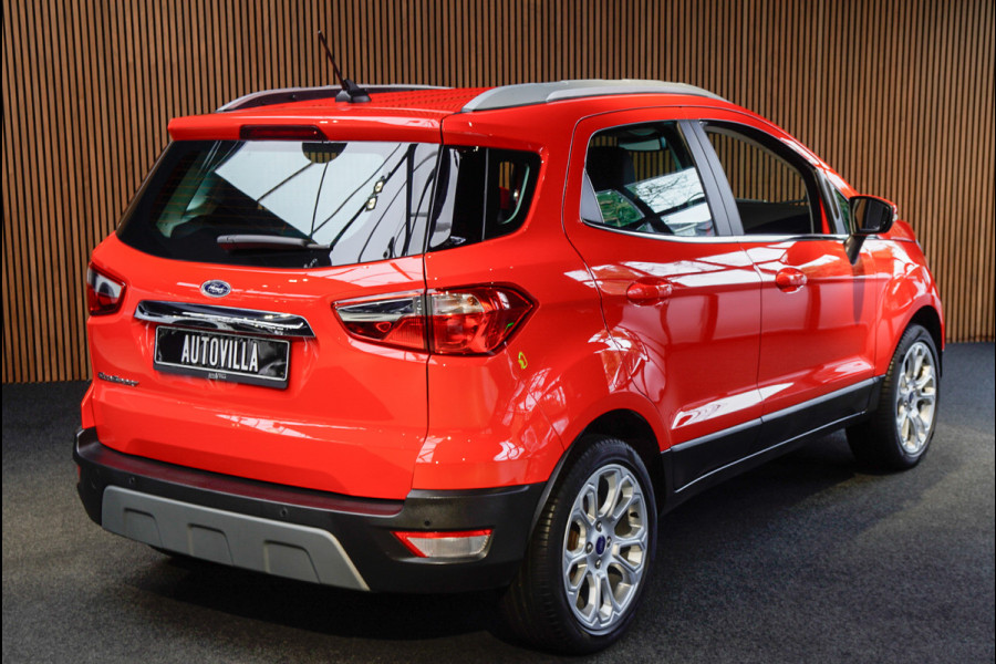 Ford EcoSport 1.0 EcoBoost Titanium Leer Navi PDC Climate C. LM velgen BTW auto