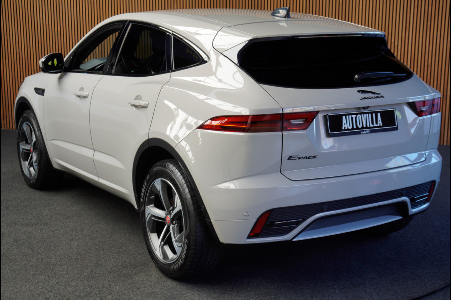 Jaguar E-Pace 1.5 P160 R-Dynamic SE Leer ACC 360° Meridian Navi Keyless Entry & Go Elektr. bedienbare achterklep Memory seats Climate PDC Zwarte alcantara hemelbekleding LM velgen BTW auto