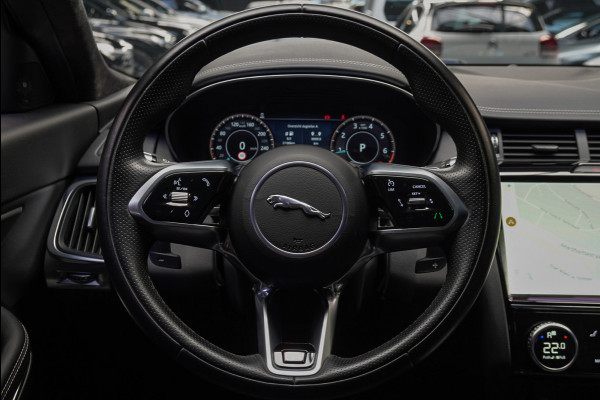 Jaguar E-Pace 1.5 P160 R-Dynamic SE Leer ACC 360° Meridian Navi Keyless Entry & Go Elektr. bedienbare achterklep Memory seats Climate PDC Zwarte alcantara hemelbekleding LM velgen BTW auto