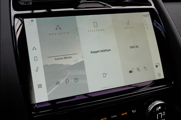 Jaguar E-Pace 1.5 P160 R-Dynamic SE Leer ACC 360° Meridian Navi Keyless Entry & Go Elektr. bedienbare achterklep Memory seats Climate PDC Zwarte alcantara hemelbekleding LM velgen BTW auto