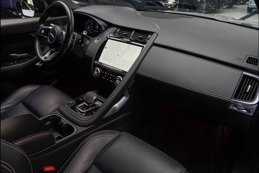 Jaguar E-Pace 1.5 P160 R-Dynamic SE Leer ACC 360° Meridian Navi Keyless Entry & Go Elektr. bedienbare achterklep Memory seats Climate PDC Zwarte alcantara hemelbekleding LM velgen BTW auto