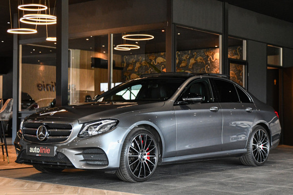 Mercedes-Benz E-Klasse 300 e AMG Night Ed, Luchtvering, Memory, Burmester, HUD, 360, Keyless, ACC!