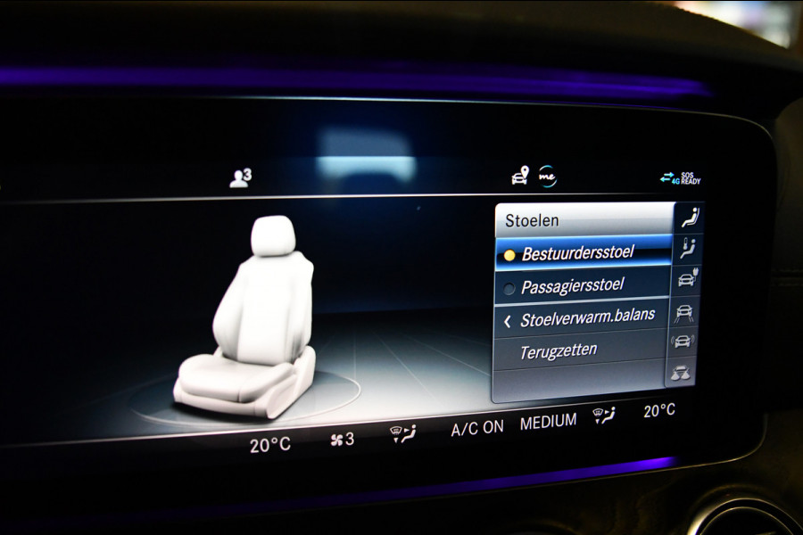 Mercedes-Benz E-Klasse 300 e AMG Night Ed, Luchtvering, Memory, Burmester, HUD, 360, Keyless, ACC!
