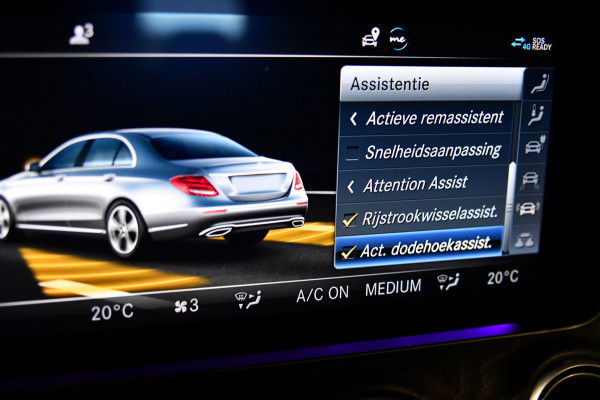 Mercedes-Benz E-Klasse 300 e AMG Night Ed, Luchtvering, Memory, Burmester, HUD, 360, Keyless, ACC!
