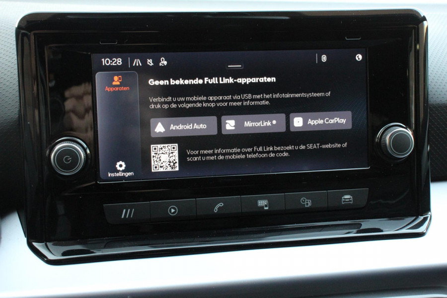 Seat Ibiza 1.0 TSI 110 pk DSG FR Navigatie Apple Carplay/Android Auto Adaptieve Cruise Control Parkeersensoren Camera Virtual Cockpit Stoelverwarming Full LED Privacy Glass