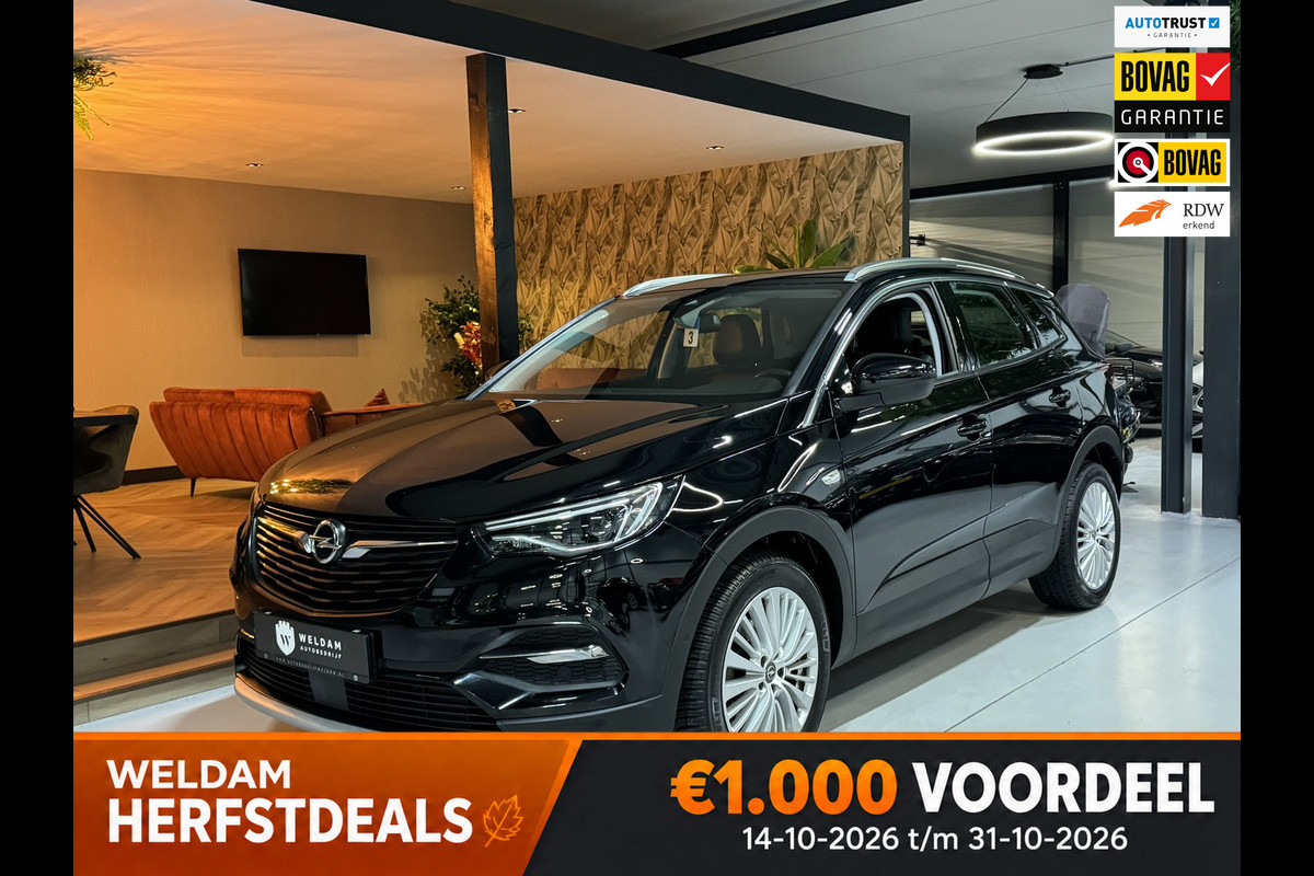 Opel Grandland X 1.6 Turbo Innovation 181PK Garantie|Carplay|Camera|Cruise|Navi|LED|Lane Assist|Dealer onderhouden|Rijklaar