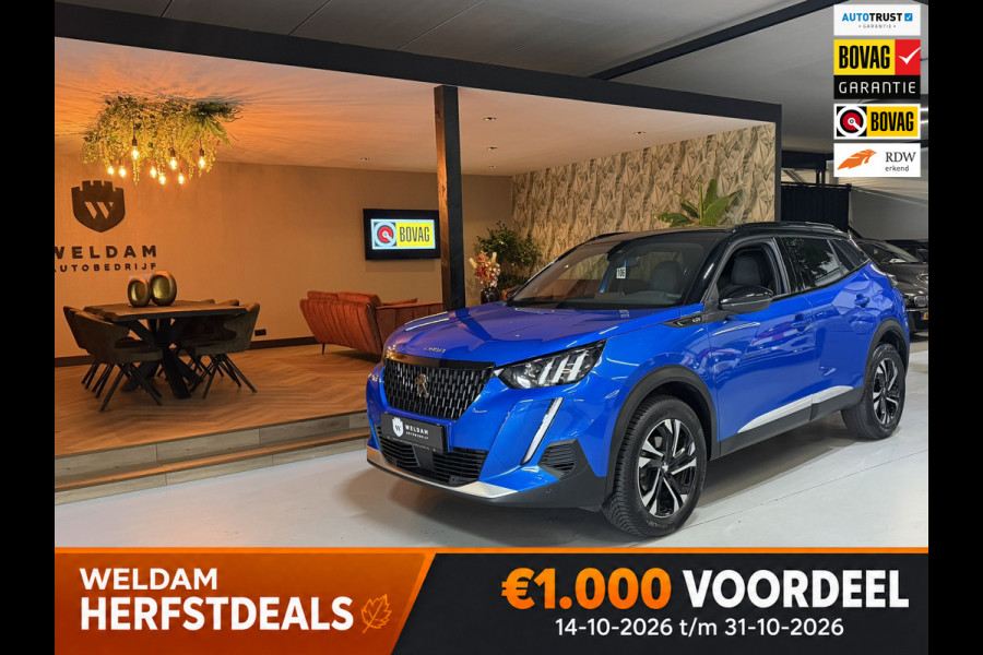 Peugeot 2008 1.2 GT Line Garantie|Premium kleur|131PK Sport|360° Camera|Sfeerverlichting|Navi|CarPlay|LED|Rijklaar