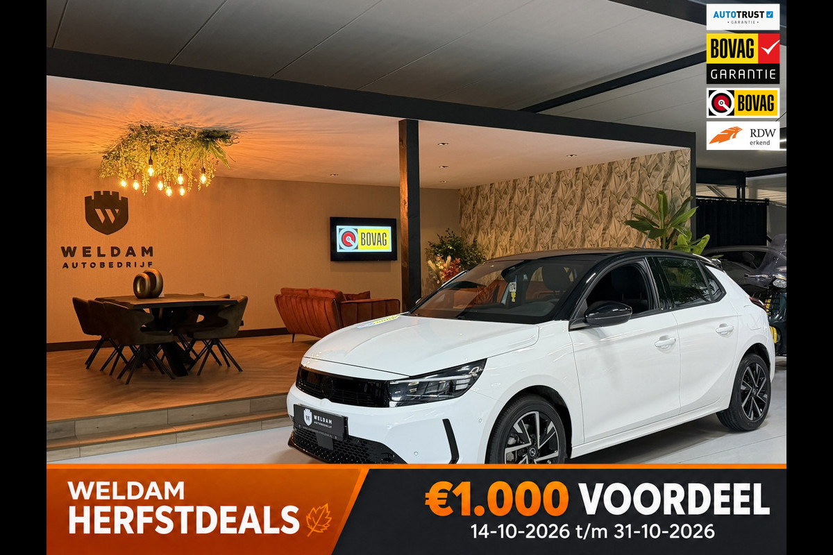Opel Corsa 1.2 Turbo Hybrid Sport GS Garantie|Camera|Xenon|Stuurverwarming|Carplay|Rijklaar