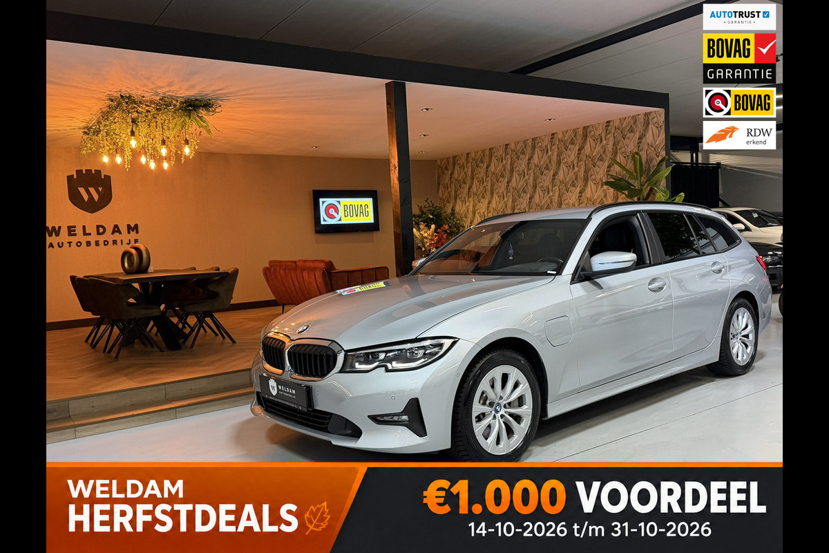 BMW 3 Serie Touring 330e eDrive Edition Garantie|SOH 93%|LED|Leder|Navi|Carplay|PDC|Cruise|Clima|Rijklaar