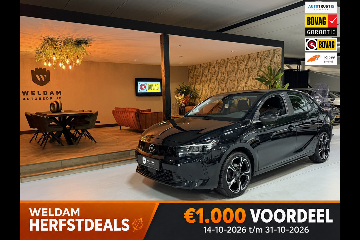 Opel Corsa 1.2 Luxury|Garantie|LED|Carplay Navi|Camera|Sportvelgen|Cruise|Virtual|Rijklaar