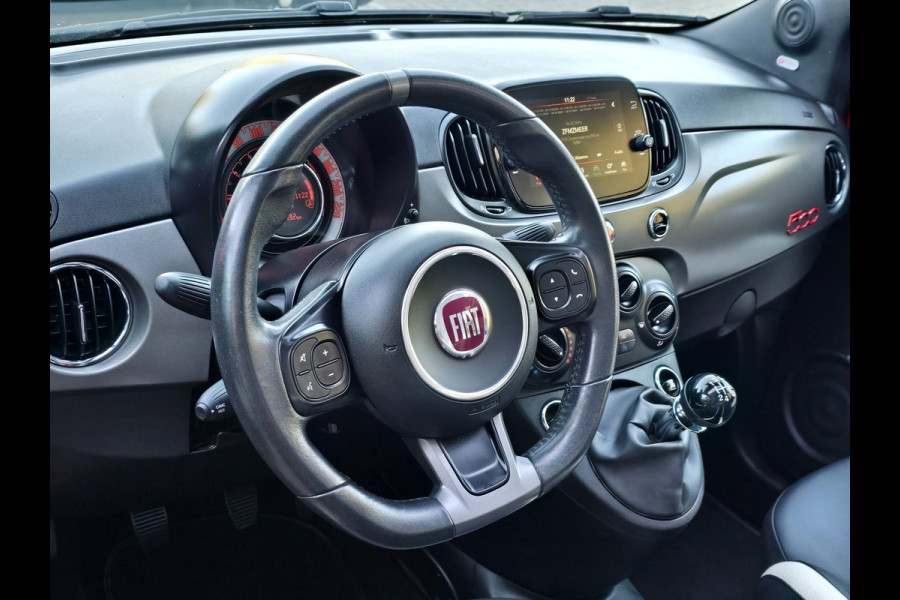 Fiat 500 1.2 Cabrio SPORT / Airco / Elek Ramen / Sportstoelen / Allu Velgen / TOPSTAAT