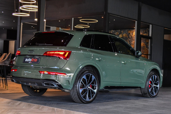 Audi Q5 55 TFSI e S edition Comp., RS Stoelen, Matrix, Trekhaak, Keyless, ACC, Carplay, 21"!