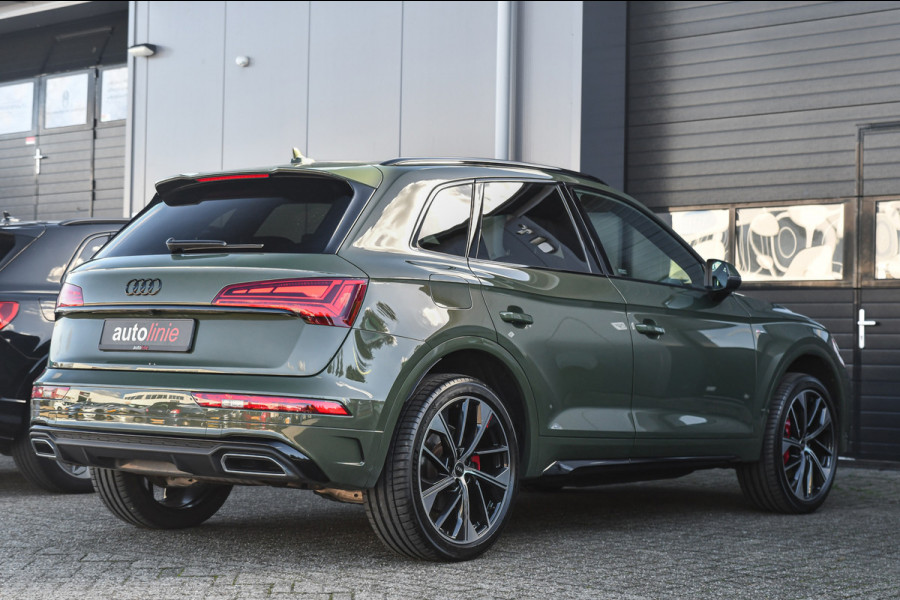 Audi Q5 55 TFSI e S edition Comp., RS Stoelen, Matrix, Trekhaak, Keyless, ACC, Carplay, 21"!