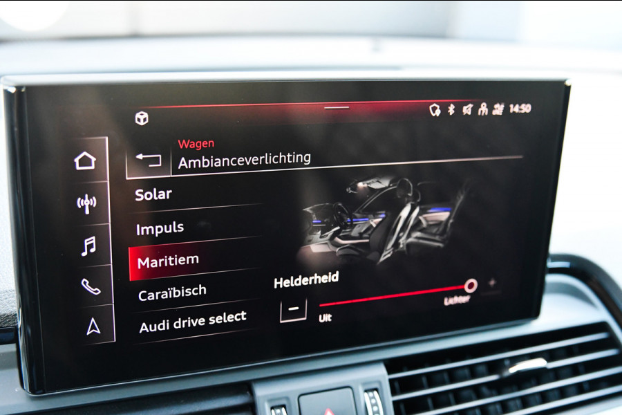 Audi Q5 55 TFSI e S edition Comp., RS Stoelen, Matrix, Trekhaak, Keyless, ACC, Carplay, 21"!
