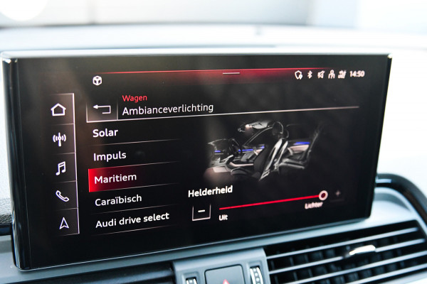 Audi Q5 55 TFSI e S edition Comp., RS Stoelen, Matrix, Trekhaak, Keyless, ACC, Carplay, 21"!