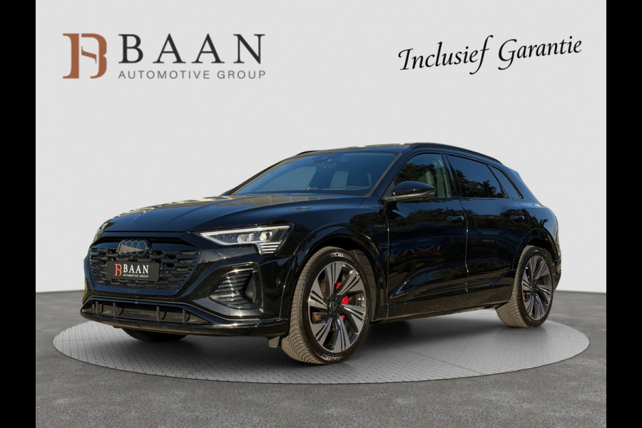 Audi Q8 e-tron 55 quattro S Comp 115 kWh|Pano|B&O|RS Stoelen|360|22"|DCC