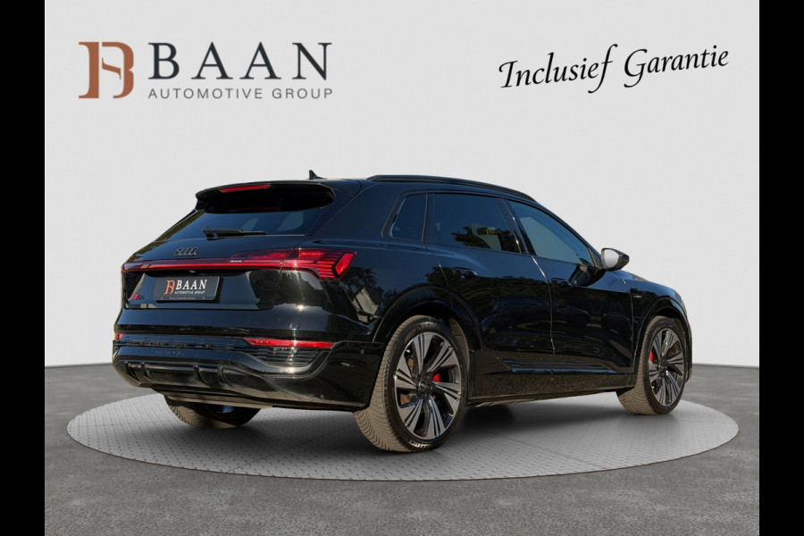 Audi Q8 e-tron 55 quattro S Comp 115 kWh|Pano|B&O|RS Stoelen|360|22"|DCC