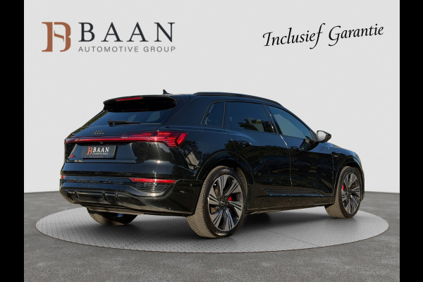 Audi Q8 e-tron 55 quattro S Comp 115 kWh|Pano|B&O|RS Stoelen|360|22"|DCC
