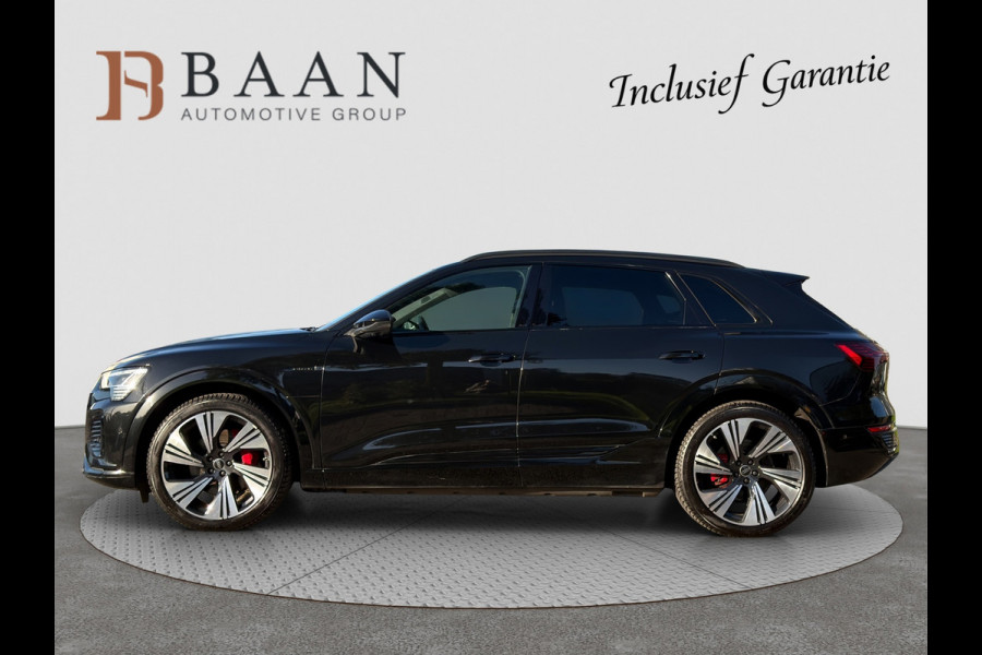 Audi Q8 e-tron 55 quattro S Comp 115 kWh|Pano|B&O|RS Stoelen|360|22"|DCC