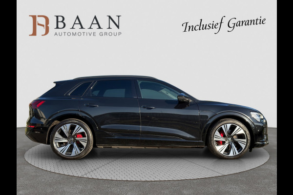 Audi Q8 e-tron 55 quattro S Comp 115 kWh|Pano|B&O|RS Stoelen|360|22"|DCC