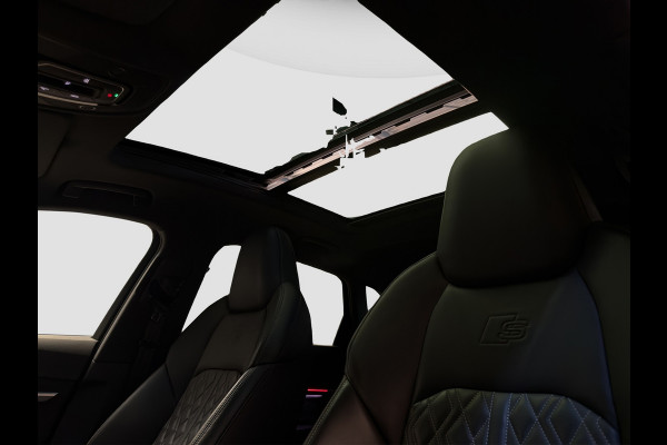 Audi Q8 e-tron 55 quattro S Comp 115 kWh|Pano|B&O|RS Stoelen|360|22"|DCC