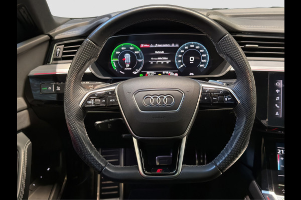 Audi Q8 e-tron 55 quattro S Comp 115 kWh|Pano|B&O|RS Stoelen|360|22"|DCC