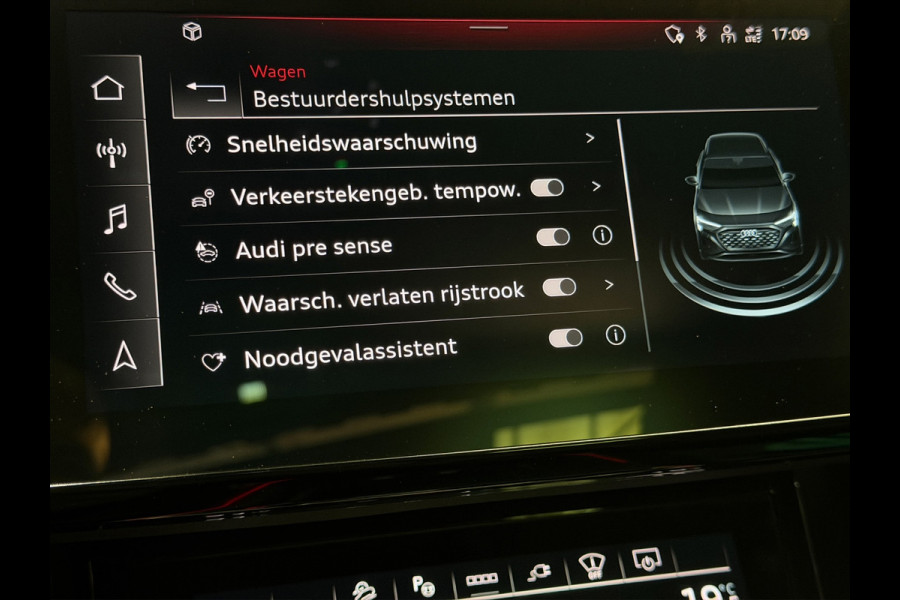 Audi Q8 e-tron 55 quattro S Comp 115 kWh|Pano|B&O|RS Stoelen|360|22"|DCC