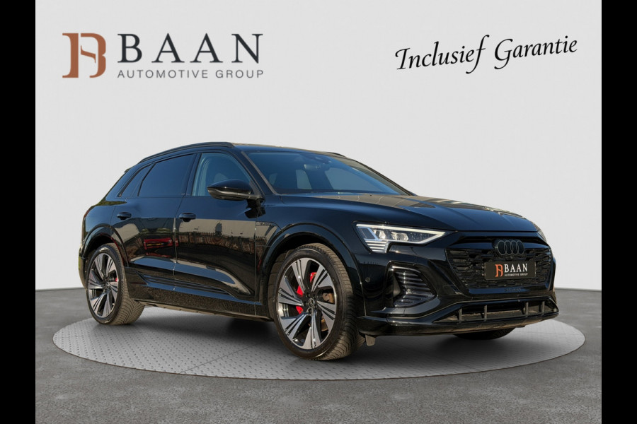 Audi Q8 e-tron 55 quattro S Comp 115 kWh|Pano|B&O|RS Stoelen|360|22"|DCC