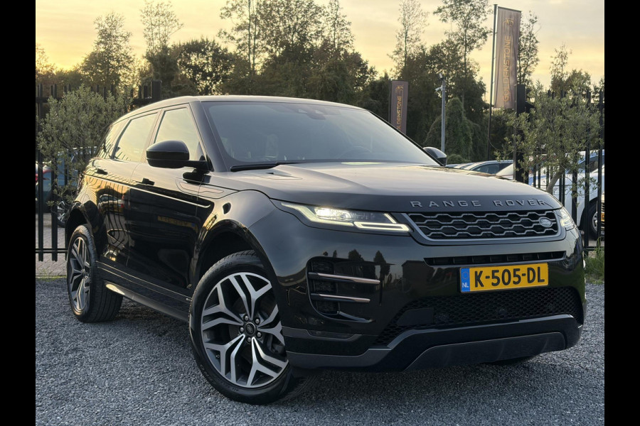 Land Rover Range Rover Evoque 1.5 P300e AWD R-Dynamic HSE ✓2e Eigenaar✓Carplay✓Camera✓Navi✓Pano✓Leder✓Stoelverw-Stuurverw✓Clima✓Cruise✓Pdc V+A✓309pk✓Lm velgen✓Bj 11-2020✓N.A.P✓Apk tot 12-2028
