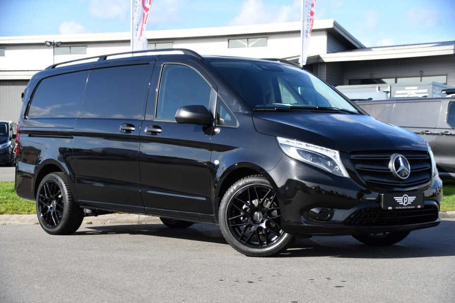 Mercedes-Benz Vito 116 CDI L2 Black Edition Camera, Cruise, Carplay, Automaat, LED, Clima, Multimedia, 164pk, Sensoren, Uniek!