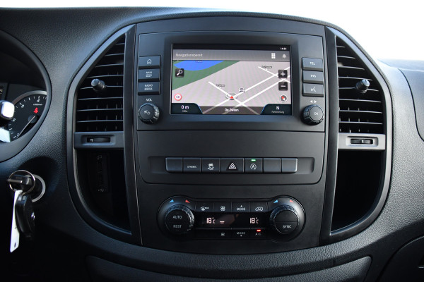 Mercedes-Benz Vito 116 CDI L2 Black Edition Camera, Cruise, Carplay, Automaat, LED, Clima, Multimedia, 164pk, Sensoren, Uniek!