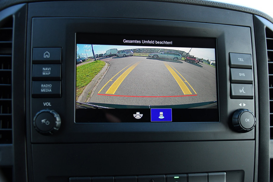Mercedes-Benz Vito 116 CDI L2 Black Edition Camera, Cruise, Carplay, Automaat, LED, Clima, Multimedia, 164pk, Sensoren, Uniek!